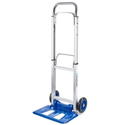 Blaupunkt Diable Chariot de Transport Pliable Aluminium PT3000 Capacité 90 Kg  Hauteur réglable 3 positions 108 x 39.5 x 41.5cm
