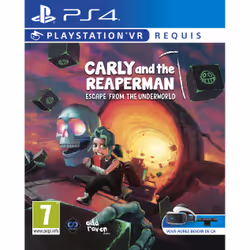 Perp Games Carly and the Reaper Man - Escape from the Underworld, PlayStation 4, Tout le monde, Support physique, Casque de r ...