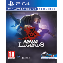Perp Ninja Legends, PlayStation 4, M (Mature), Support physique, Casque de réalité virtuelle (VR) nécessaire