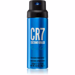 Ne perdez pas le rythme, même à la fin d’une journée difficile. Le spray corporel pour homme Cristiano Ronaldo Play It Cool e ...