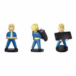 EXG Cable Guys - Fallout Vault Boy Support actif Mobile/smartphone, Contrôle distance Beige, Noir, Bleu, Jaune
