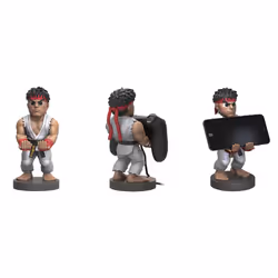EXG Cable Guys - Street Fighter Ryu Support actif Mobile/smartphone, Contrôle distance Beige, Noir, Rouge, Blanc