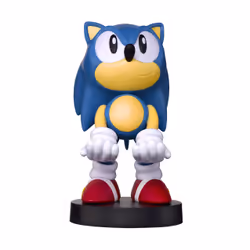 Exquisite Gaming Cable Guys Sonic the Hedgehog, Manette de jeux, Mobile/smartphone, Support actif, Intérieure, Beige, Bleu, R ...