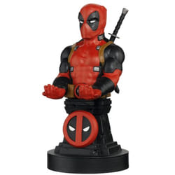 EXG Cable Guys - Deadpool Support actif Mobile/smartphone, Contrôle distance Noir, Marron, Rouge