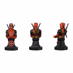 EXG Cable Guys - Deadpool Support actif Mobile/smartphone, Contrôle distance Noir, Marron, Rouge