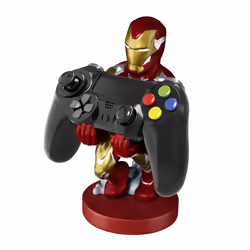 Exquisite Gaming Cable Guys Iron Man Support passif Manette de jeux, Mobile/smartphone Or, Rouge, Argent - Vue supplémentaire 4