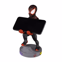 Exquisite Gaming Cable Guys Miles Morales Spider-Man Support passif Manette de jeux, Mobile/smartphone Noir, Rouge - Vue supplémentaire 6