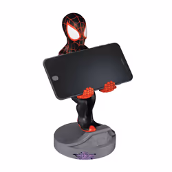 Exquisite Gaming Cable Guys Miles Morales Spider-Man Support passif Manette de jeux, Mobile/smartphone Noir, Rouge - Vue supplémentaire 7
