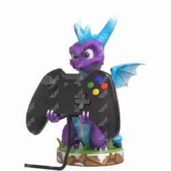 Exquisite Gaming Cable Guys Spyro Support passif Manette de jeux, Mobile/smartphone Bleu, Violet - Vue supplémentaire 4