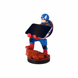 Exquisite Gaming Cable Guys Captain America Figurine à collectionner - Vue supplémentaire 6