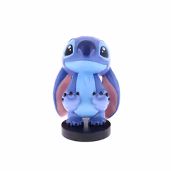 Exquisite Gaming Stitch Cable Guy Phone and Controller Holder, Figurine à collectionner, Bleu, Violet
