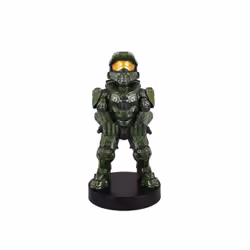 Cable Guys Master Chief, Manette de jeux, Mobile/smartphone, Support passif, Bureau, Noir, Vert