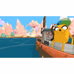 BANDAI NAMCO Entertainment Adventure Time: Pirates of the Enchiridion, PS4 Standard Anglais, Italien PlayStation 4