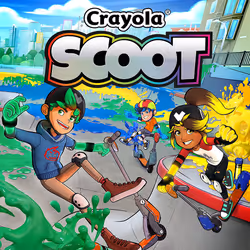 Outright Games Crayola Scoot, PlayStation 4, Mode Multiplayer, Tout le monde