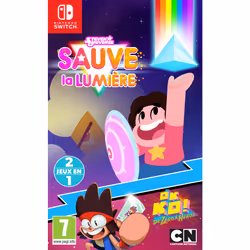 Outright Games Steven Universe : Sauve la Lumière &amp; OK K.O.! De Zéro à Héros COMBO PACK, Nintendo Switch, Tout le monde d ...