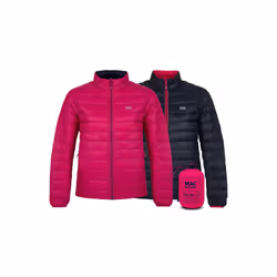 Mac in a Sac Polar II, Blouson coupe-vent, Femelle, Adulte, XS, SML, Noir, Rose