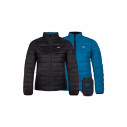 Mac in a Sac Polar II, Blouson coupe-vent, Femelle, Adulte, XS, SML, Noir, Bleu