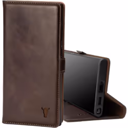 TORRO Étui en Cuir Véritable pour Samsung Galaxy S22 Ultra 5G