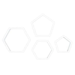 PME FB49 moule pour cookies Blanc