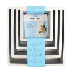 PME Square Cake Pans Moule à gâteau 4 pièce(s)