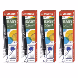 Recharges - Recharges STABILO EASYoriginal - Encre Bleue - Paquet de 12