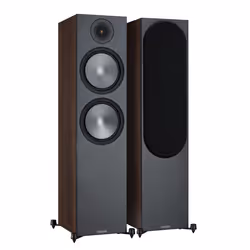 Monitor Audio Bronze 500, 2,5-voies, Avec fil, 200 W, 32 - 30000 Hz, 8 Ohm, Noir, Marron