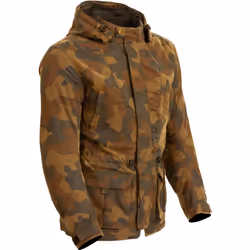 Merlin Belmot Camo Veste de ciré, brun, taille M pour Hommes