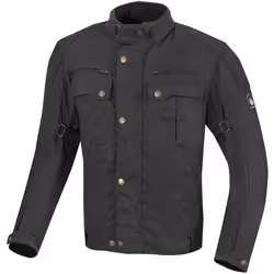 Merlin Perton Veste cirée de moto, noir, taille M pour Hommes - Vue supplémentaire 3