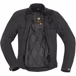 Merlin Perton Veste cirée de moto, noir, taille M pour Hommes - Vue supplémentaire 6