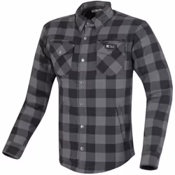 Merlin Madison Chemise de moto dames, gris, taille M pour Femmes - Vue supplémentaire 3