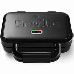 Appareil à croque-monsieur - Breville - VST082X - Extra profond - Plaques anti-adhésives - Compatible gaufrier