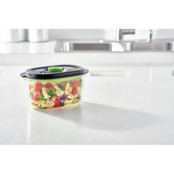 FoodSaver FFC022X boîte hermétique alimentaire Ovale 1,2 L Noir, Transparent 1 pièce(s)