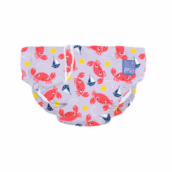 Bambino Mio SWPLCRA, Couche de bain réutilisable, Garçon/Fille, 9 kg, 12 kg, Motif, Coton, Polyester