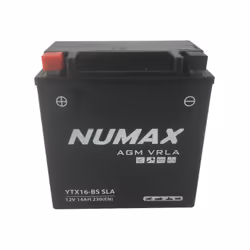 TYPE : YTX16-BS SLA / YTX16BS / NTX16BS / NTX16BS TECHNOLOGIE : AGM SLA TENSION : 12V, CAPACITE : 18Ah DIMENSIONS : l: 87 x L ...