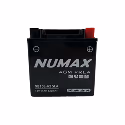 TYPE : NB10L-A2 SLA TECHNOLOGIE : SLA TENSION : 12V, CAPACITE : 11Ah, INTENSITE: 120A, DIMENSIONS : 136x75x141mm POLARITE : [ ...