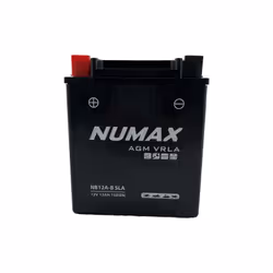 Tension: 12V Technologie: AGM Capacité: 12Ah Poids: 4.35kg Polarité: Plus à gauche" Type YB12A-B Tension 12V Technologie AGM  ...