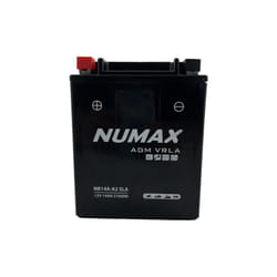 Batterie moto Numax NB14A-A2 sla 12V 14Ah 210A Dimensions: 134x90x166mm et plus à Gauche