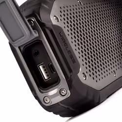 Veho VSS-301-MX1 enceinte portable Enceinte portable stéréo Noir, Argent 20 W - Vue supplémentaire 5