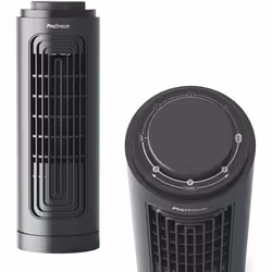 Pro Breeze Ventilateur Colonne de bureau 325 cm 3 vitesses Oscillation 70° Minuterie 12h - Petit ventilateur tour Silencieux