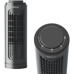 Pro Breeze Ventilateur Colonne de bureau 325 cm 3 vitesses Oscillation 70° Minuterie 12h - Petit ventilateur tour Silencieux