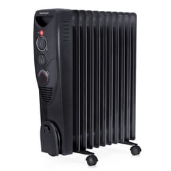 Pro Breeze Radiateur à bain dhuile 2500 W 11 colonnes Minuterie 3 réglages de chaleur Thermostat - Noir