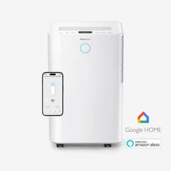 Déshumidificateur - OmniDry - 20L - Silencieux - Économies dénergie - Filtre à eau lavable