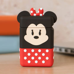 Thumbs Up PowerSquad "Minnie Mouse" câble USB 0,6 m USB A USB C/Micro-USB B/Lightning Noir, Rouge