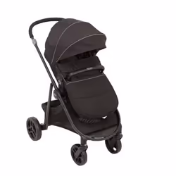 Graco Transform, Ciel de lit, Landau traditionnel, unisexe, Pliable, Noir