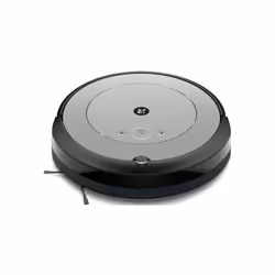 iRobot I115640, Sans sac, Noir, Gris, Rond, 0,4 L, Brosse latérale, Tapis, Sol dur, Laminé, Linoléum, Parquet, Carrelage, Boi ...