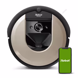 iRobot Roomba i6, Sans sac, Beige, Noir, Rond, 3 roue(s), 0,4 L, AeroVac
