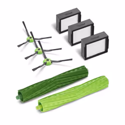 iRobot Kit de remplacement, Aspirateur robot, Kit d'accessoires, Noir, Vert, Series e, j, i