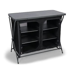 Kampa Zara placard de camping Noir 2 étagères