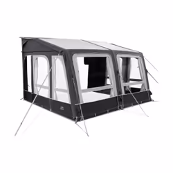 Dometic Grande AIR All-Season 390 S, Gonflable, Plat, Auvent de façade, Gris, Gris, 2,35 m