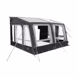 Dometic Grande AIR All-Season 390 M, Gonflable, Plat, Auvent de façade, Gris, Gris, 2,65 m